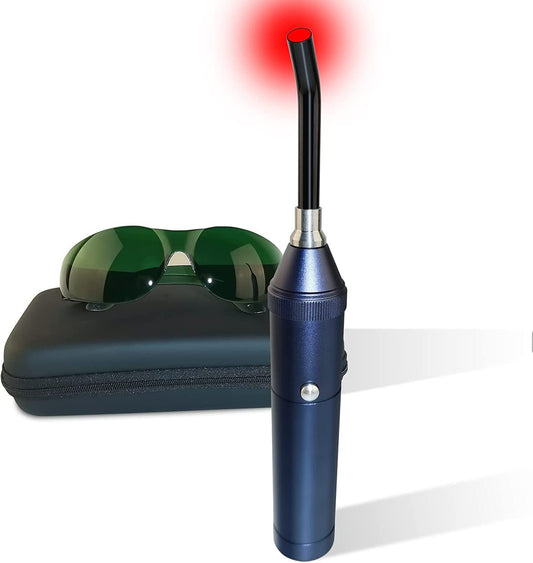 Red Light Therapy Wand | Tip 2-in-1 | Near Infrared & Red Light Therapy for Face & Body